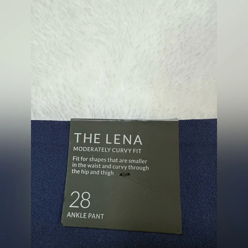 Lane Bryant The‎ lena Navy Ankle Pants - Picture 9 of 10